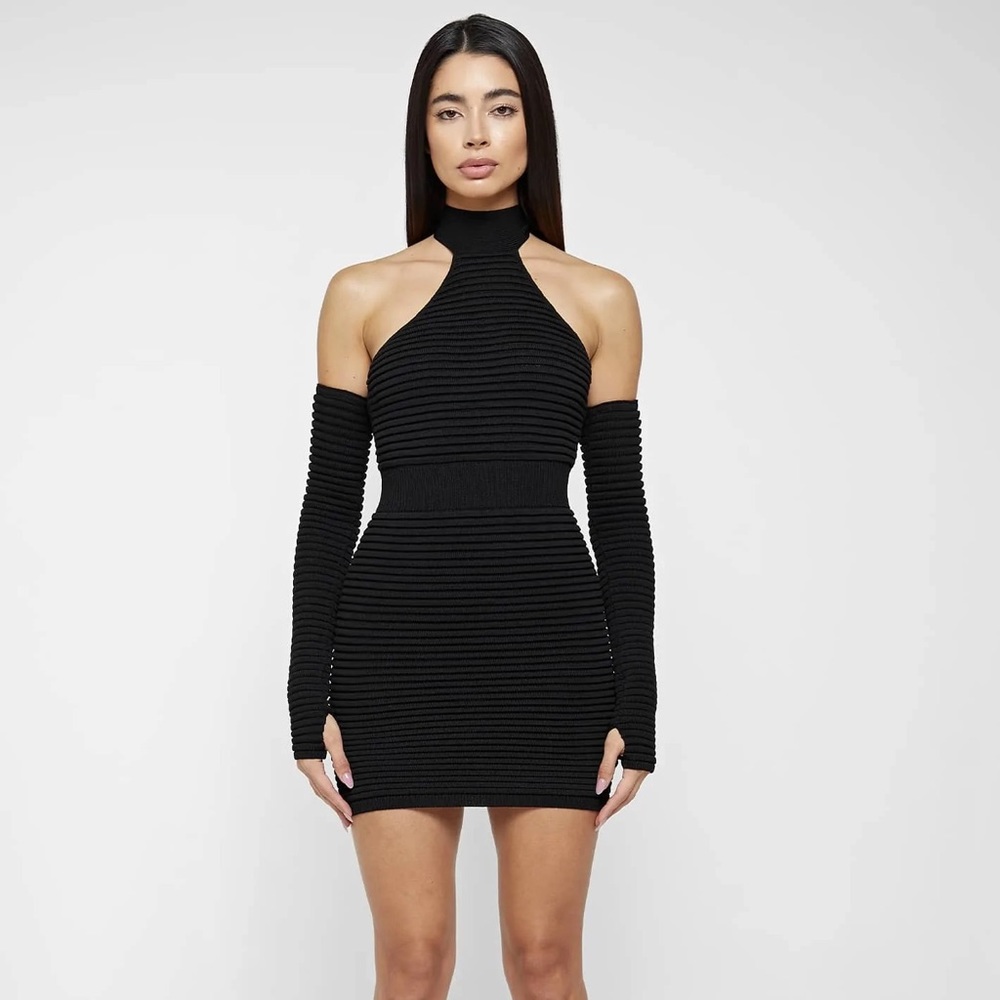 Maniere de voir black mini dress